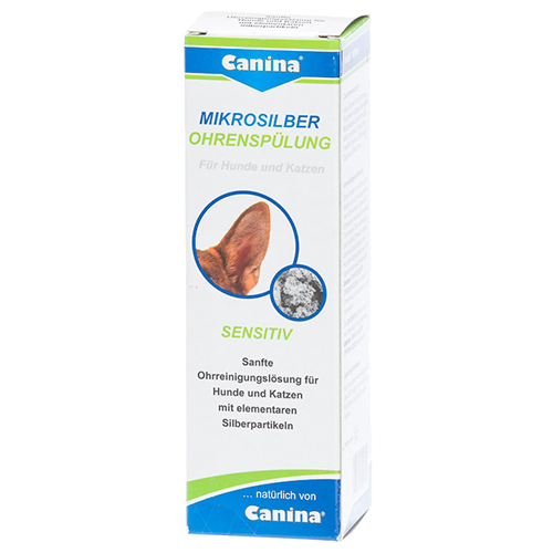 Canina Mikrosilber Ohrenspülung für Katzen 100 ml