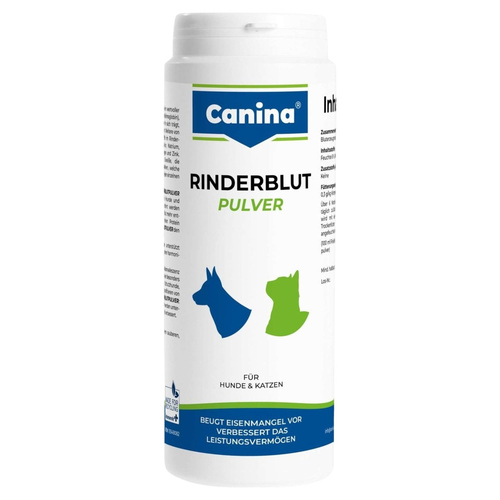 Canina Rinderblut Pulver 500 g für Katzen Canina Rinderblut Pulver 500 g für Katzen