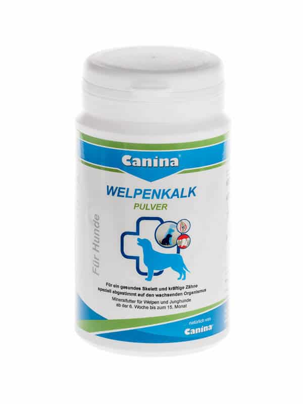 Canina Welpenkalk Pulver optimalen Entwicklung des Skelettes und der Zähne. - 5000g