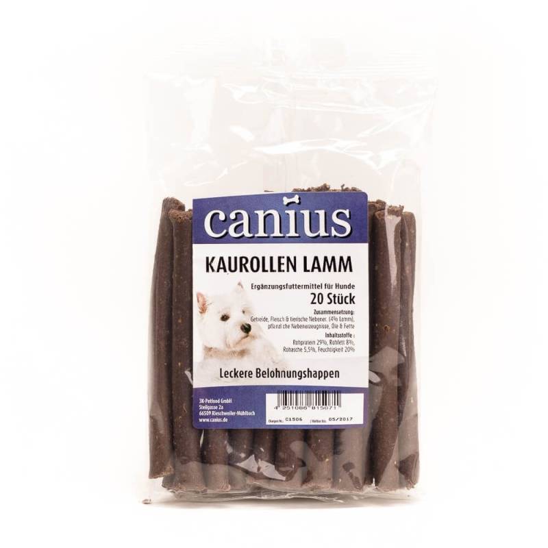 Canius Hundesnacks KauRollen Lamm 12 x 20St