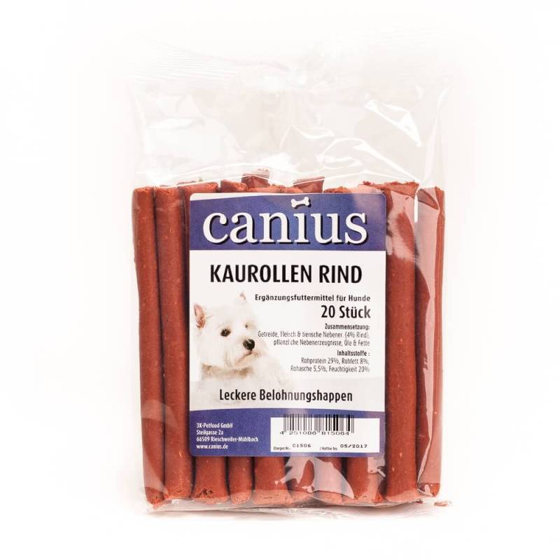 Canius Hundesnacks KauRollen Rind 12x 20 St