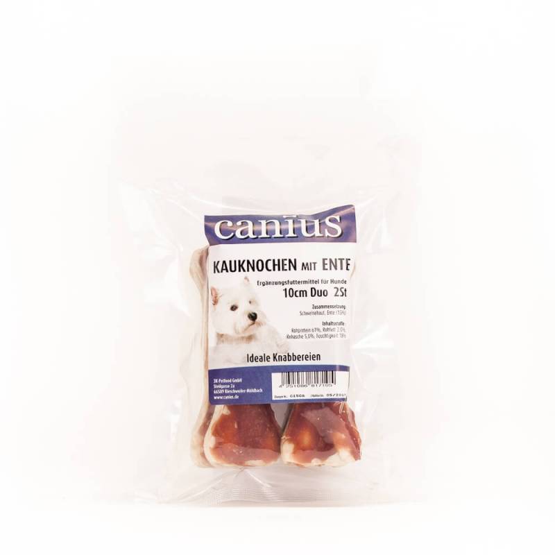 Canius Hundesnacks Kauknochen Ente 8Stk. x 10cm 4St