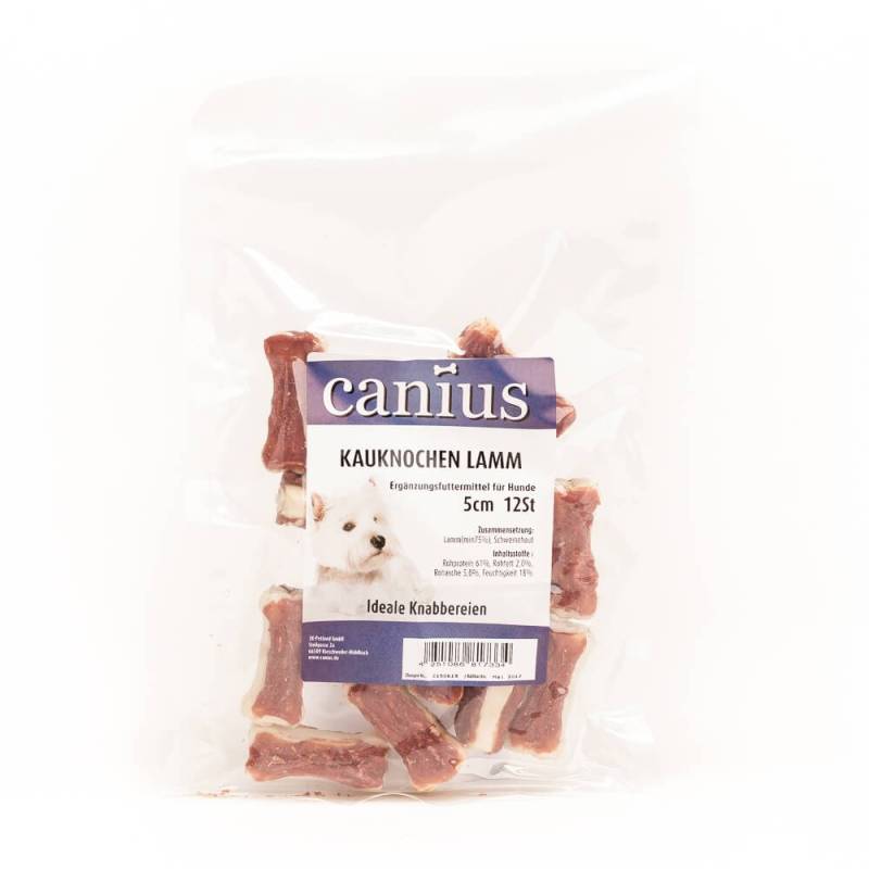 Canius Hundesnacks Kauknochen Lamm 8 x 5cm 12St
