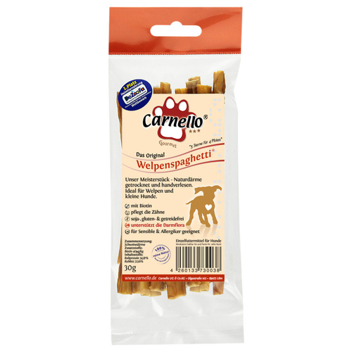Carnello Welpenspaghetti 30 g - 40 Stück