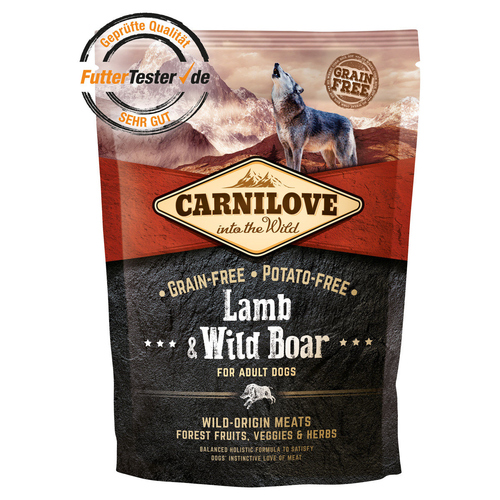 Carnilove Adult Lamm & Wildschwein 1,5 kg