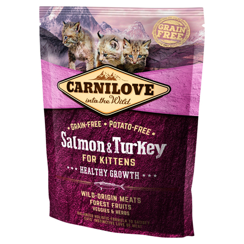 Carnilove Kitten Lachs & Truthahn 400 g Carnilove Kitten Lachs & Truthahn 400 g