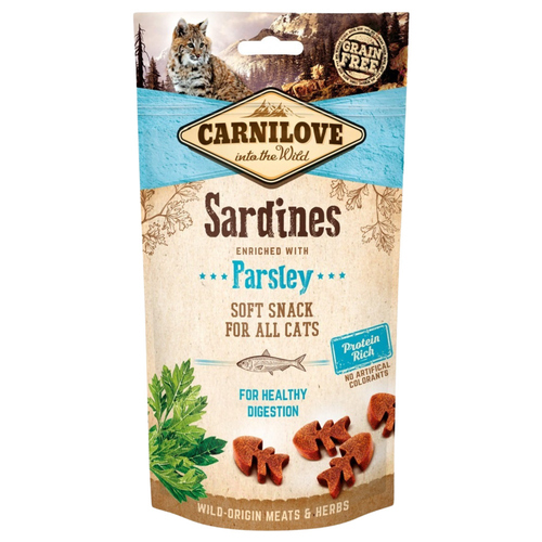 Carnilove Soft Sardine & Petersilie 50 g - 12 Stück Carnilove Soft Sardine & Petersilie 50 g - 12 Stück