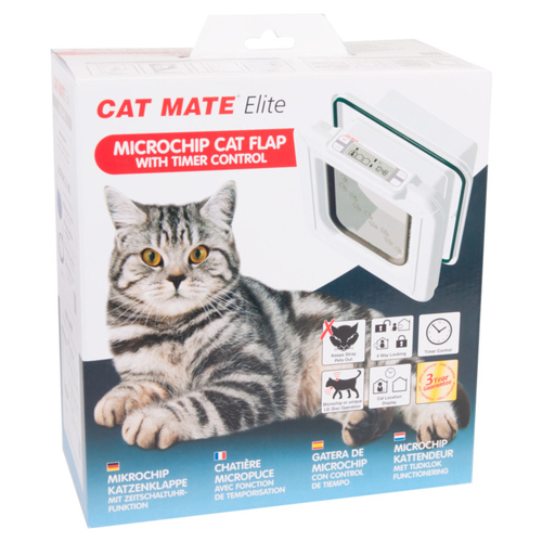 Cat Mate Tür Elite Selective Chip&Disc weiß