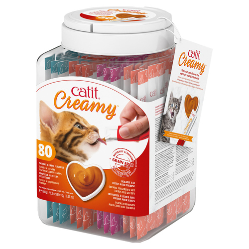 Catit Creamy Geschenkdose 80 x 10 g