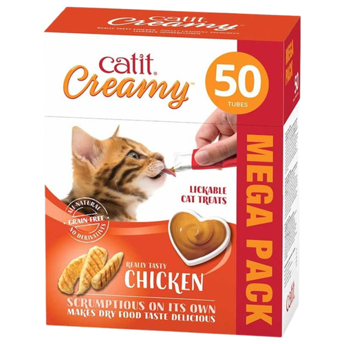 Catit Creamy Huhn 50er-Pack