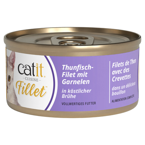 Catit Cuisine Fillet Thunfisch mit Shrimp 75 g