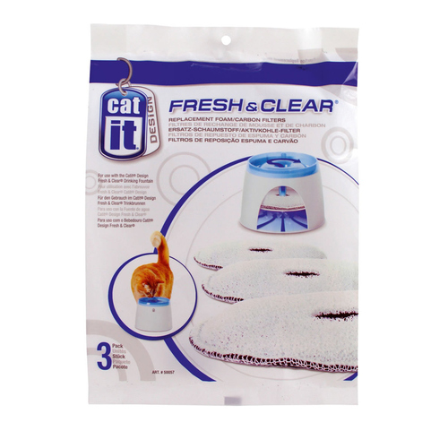 Catit Ersatz-Schaumstoff/-Filter für Fresh & Clear Trinkbrunnen