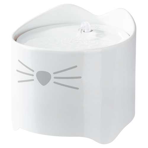 Catit Pixi Keramiktrinkbrunnen weiß Catit Pixi Keramiktrinkbrunnen weiß