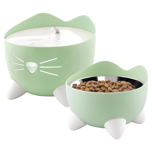 Catit Pixi Trinkbrunnen Combo Kit grün