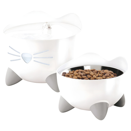 Catit Pixi Trinkbrunnen Combo Kit weiß