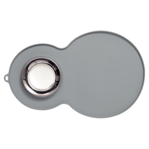 Catit Silikonmatte Erdnuss grau