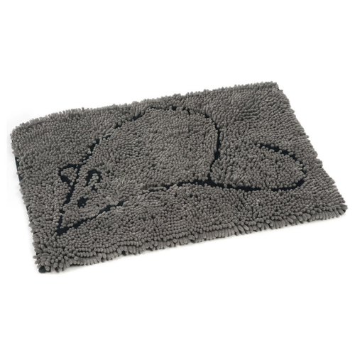 Cats Gone Smart Dirty Cat Mat grau