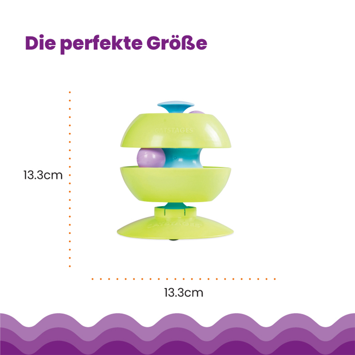 Catstages Twist-A-Ball Track Catstages Twist-A-Ball Track von Catstages