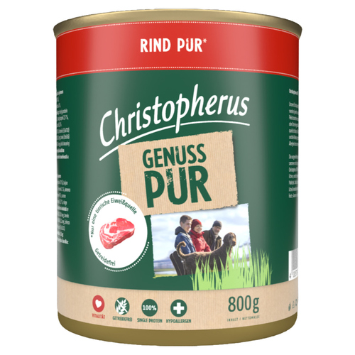 Christopherus Pur Rind 800 g - 6 Stück