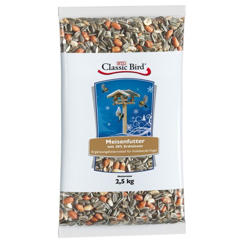 Classic Bird Meisenfutter SPEZIAL mit 30% Erdnüssen 2,5 kg - 4 Stück
