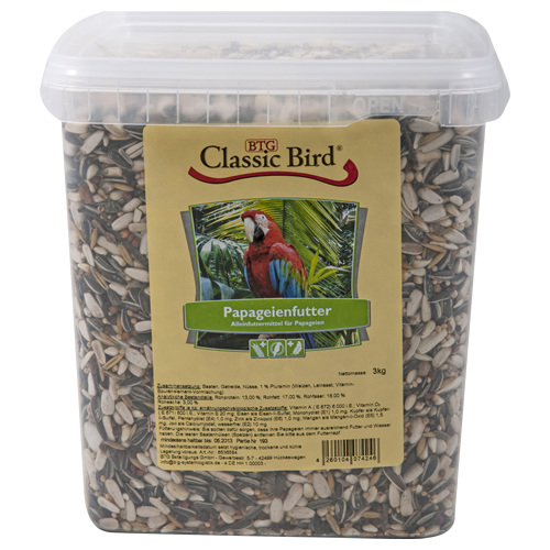 Classic Bird Papageienfutter 3 kg