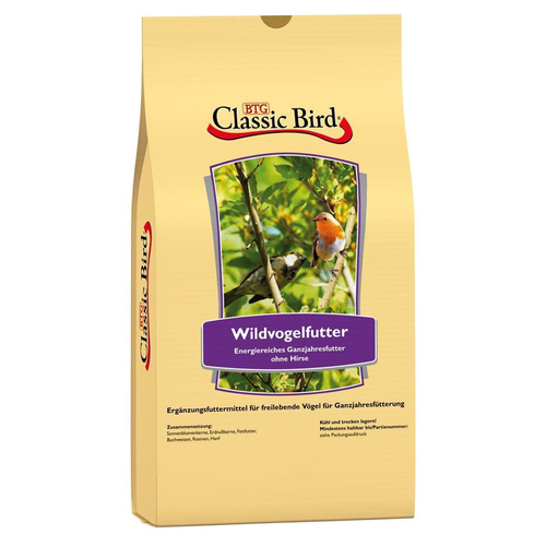 Classic Bird Wildvogelfutter ohne Hirse 2,5 kg - 4 Stück