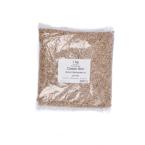 Classic Bird Winterfutter geschälte Sonnenblumenkerne 1 kg - 10 Stück