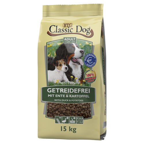 Classic Dog Ente & Kartoffel getreidefrei 15 kg