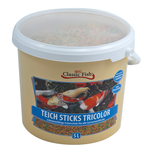 Classic Fish Teichsticks TriColor 5 l