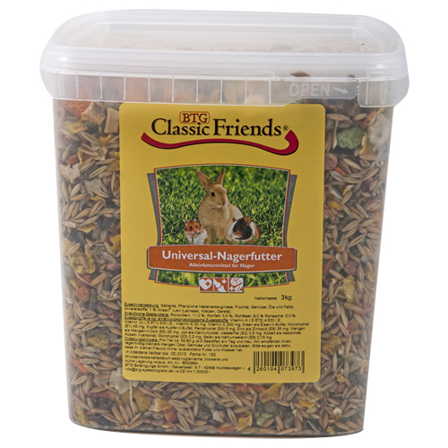 Classic Friends Universal Nagerfutter 3 kg