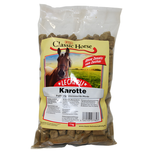 Classic Horse Snack mit Karotte 1 kg
