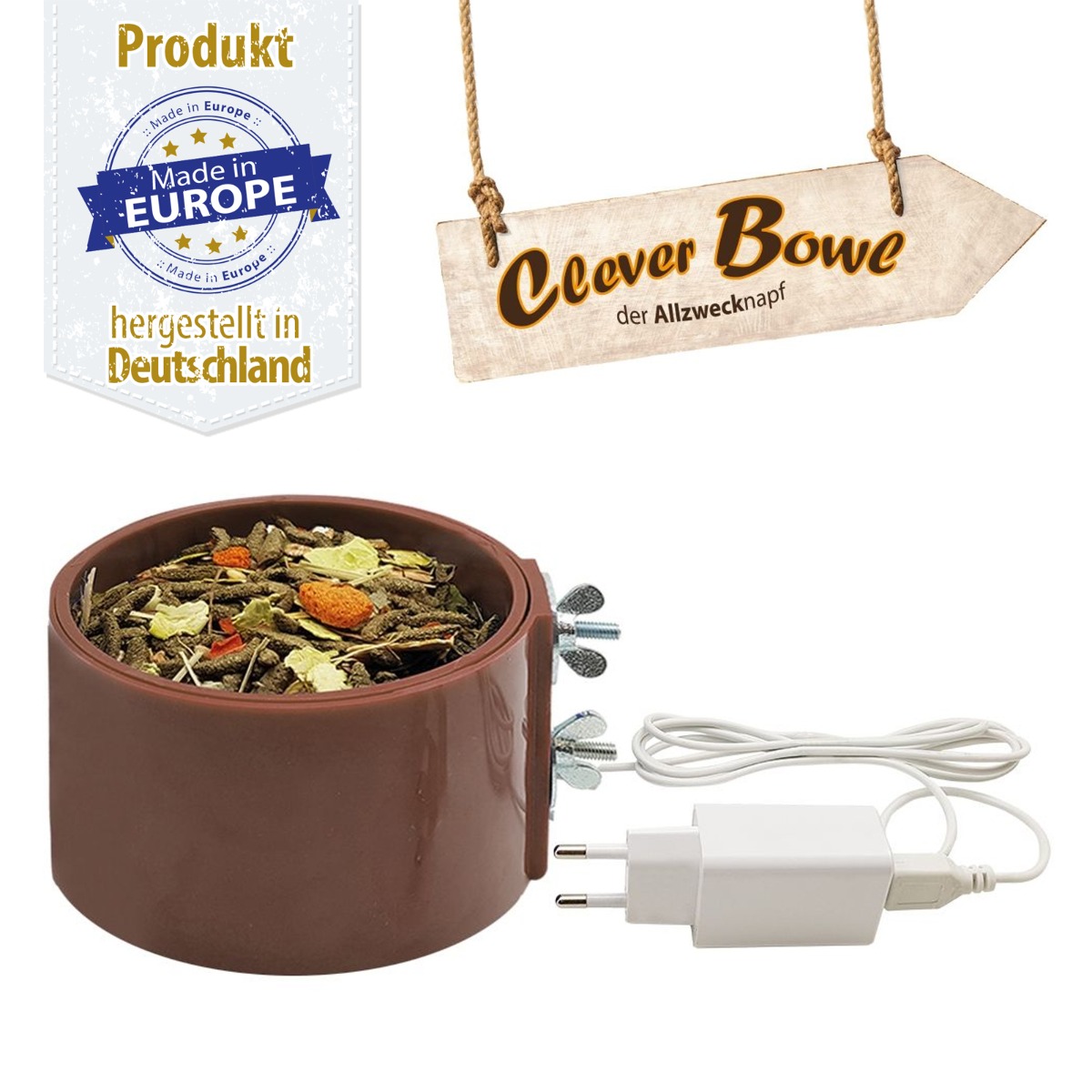 Clever Bowl - Futter / Wassernapf heizbar