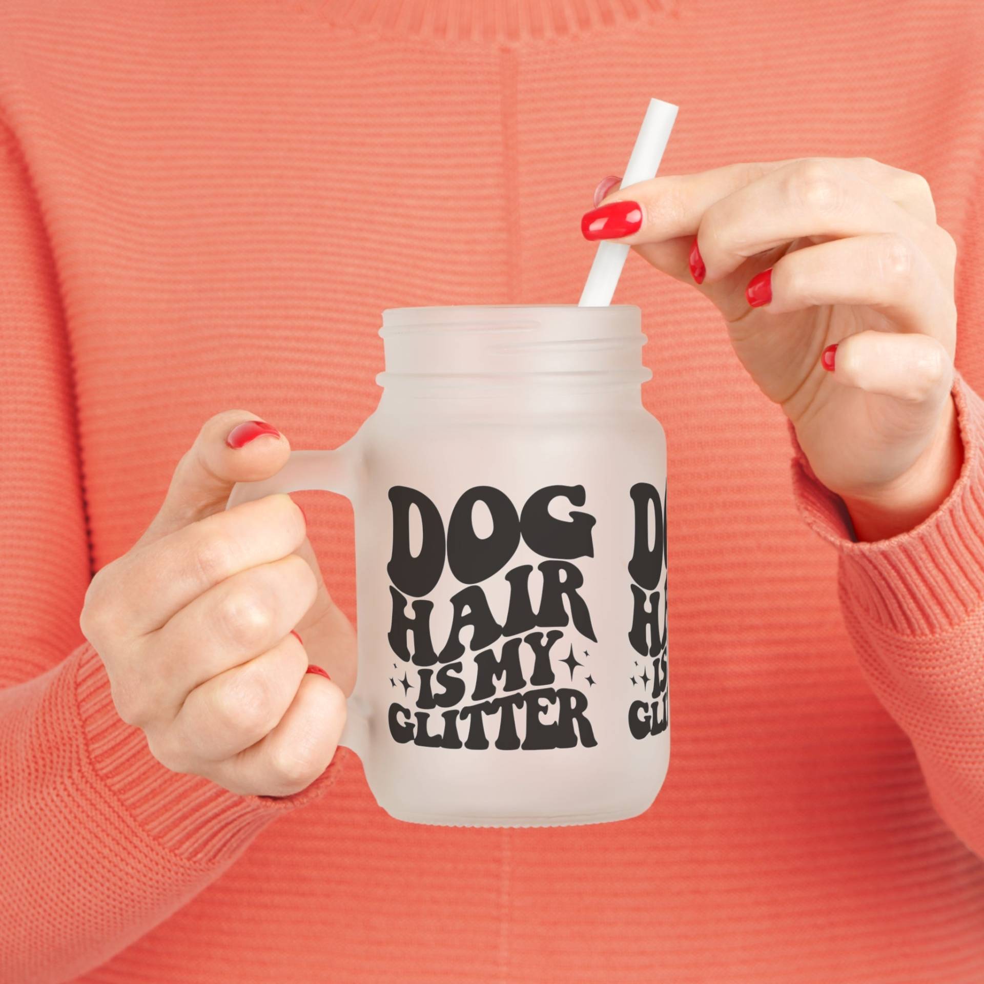 Cocktailglas "Dog Hair is my Glitter"