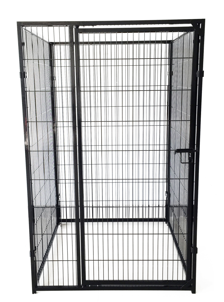 Colour Gitterzwinger/Auslauf 1 x 2 m aus farbig beschichteten Elementen, schwarz