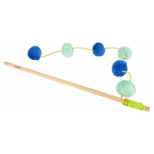 Coockoo Katzenspielzeug Jolly Jumper blau/grün