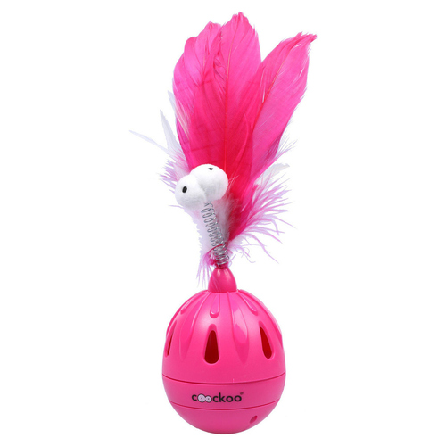 Coockoo Katzenspielzeug Tumbler rosa