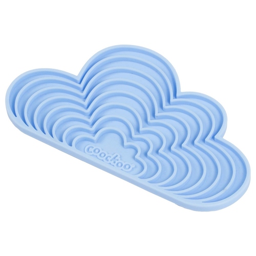 Coockoo Schleckmatte Snacks in the Sky blau