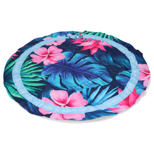 CoolPets Tropical Premium Kühlmatte (Flower)