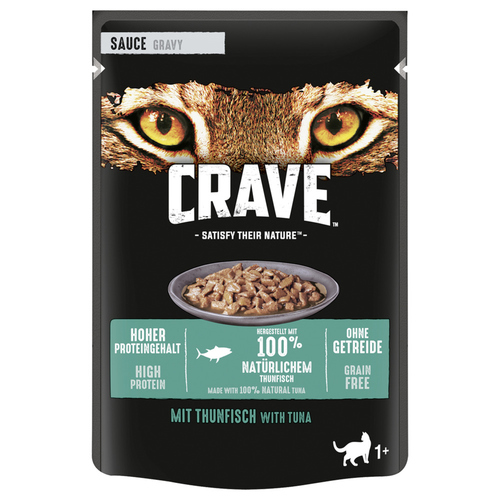 Crave Sauce mit Thunfisch 85 g - 28 Stück Crave Sauce mit Thunfisch 85 g - 28 Stück