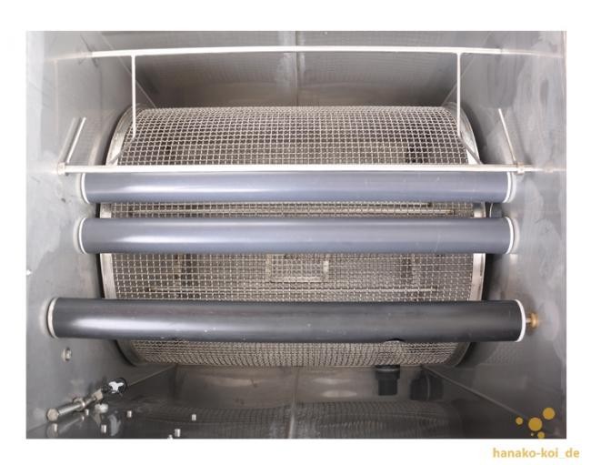 Crystal Clear Vliesfilter 750 (Schwerkraft) bis 60.000 Liter inkl. UVC + Filtermaterial + Vliesrolle