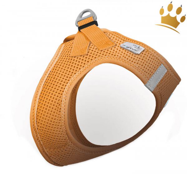 Curli© Softgeschirr Vest Air-Mesh Orange