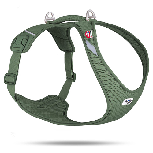 Curli All New Belka Comfort Geschirr Moss, Größe: 3XL