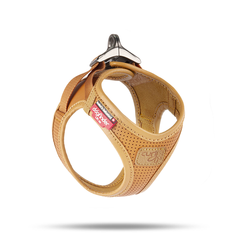 Curli Apple Leather Geschirr braun - 3XS