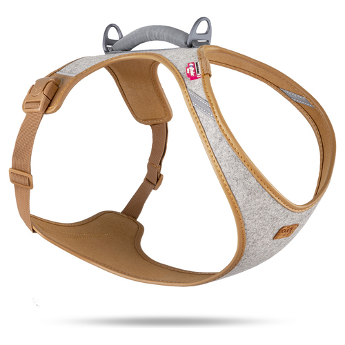 Curli Belka Geschirr Alpine Gray, Größe: 4XL