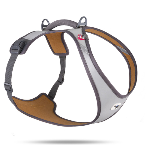 Curli Belka Geschirr Glow Gray, Größe: 4XL Curli Belka Geschirr Glow Gray, Größe: 4XL