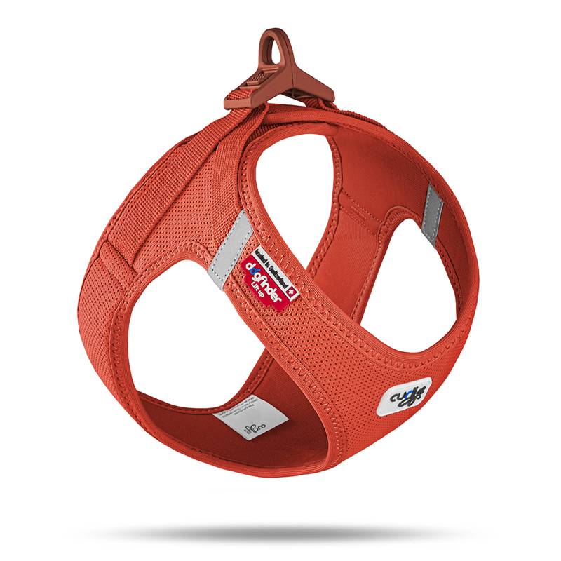 Curli Clasp Vest Geschirr Air-Mesh Orange - 3XS Curli Clasp Vest Geschirr Air-Mesh Orange - 3XS