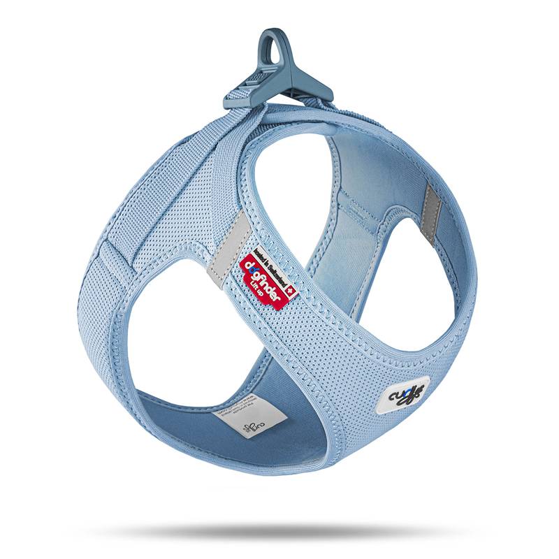 Curli Clasp Vest Geschirr Air-Mesh Skyblue - L Curli Clasp Vest Geschirr Air-Mesh Skyblue - L