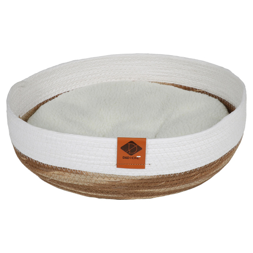 D&D Hundekorb Ryan weiß, Größe: M