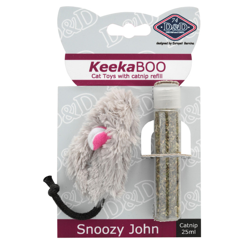 D&D Katzenspielzeug Snoozy John mit Katzenminze
