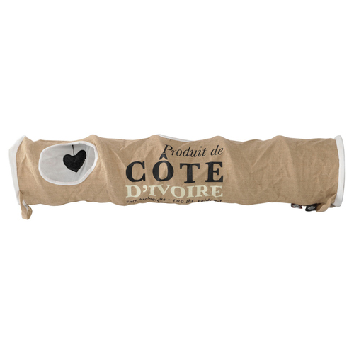 D&D Katzentunnel Home Collection Cote D"Ivoire Jute